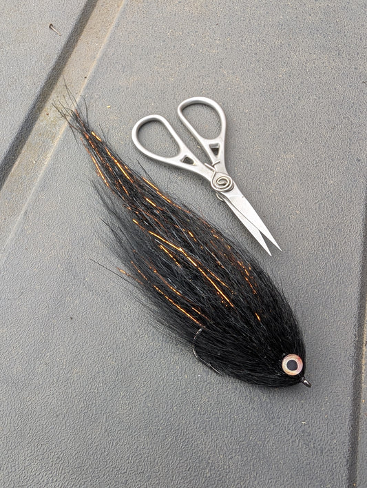 N&B Hollow - Black and Copper 8"