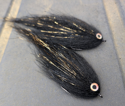 N&B Hollow - Black and Gold 8"